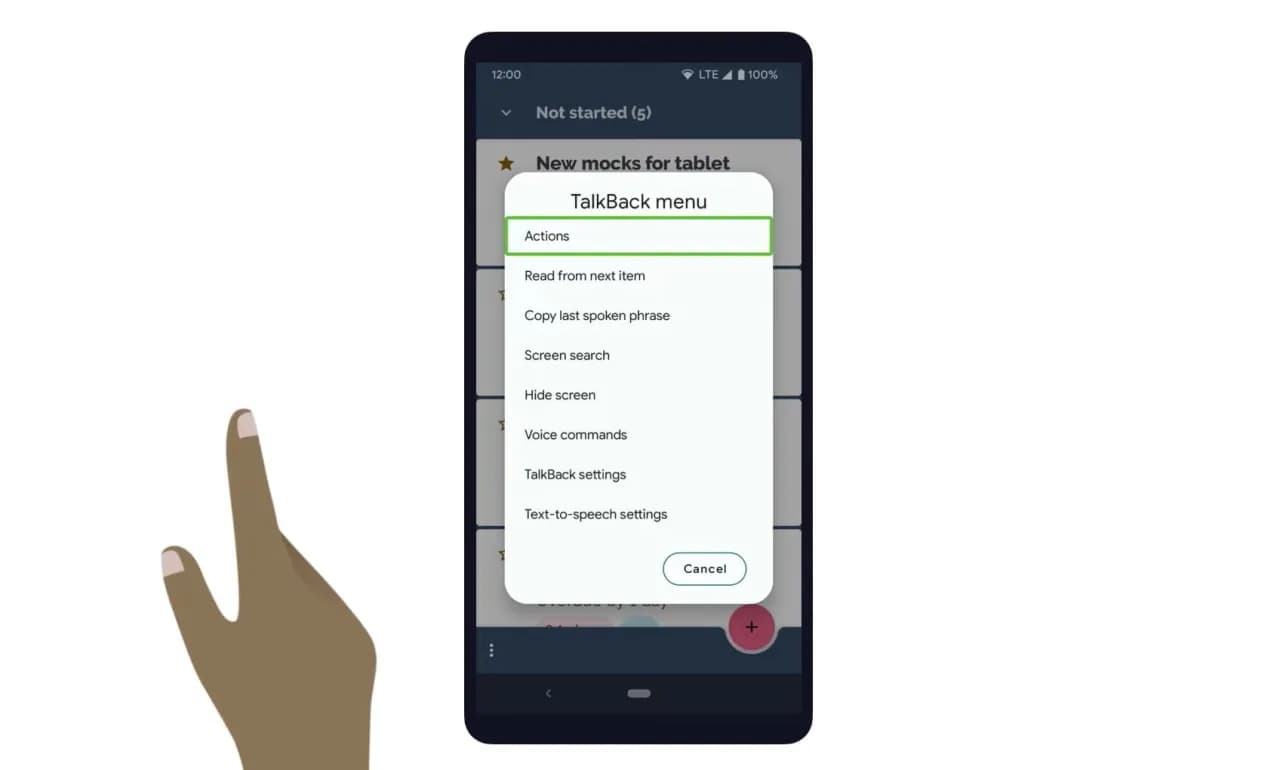 Jak włączyć android tryb dla niewidomych i korzystać z jego funkcji