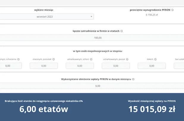 Jak obliczyć wskaźnik zatrudnienia osób niepełnosprawnych - przykład krok po kroku
